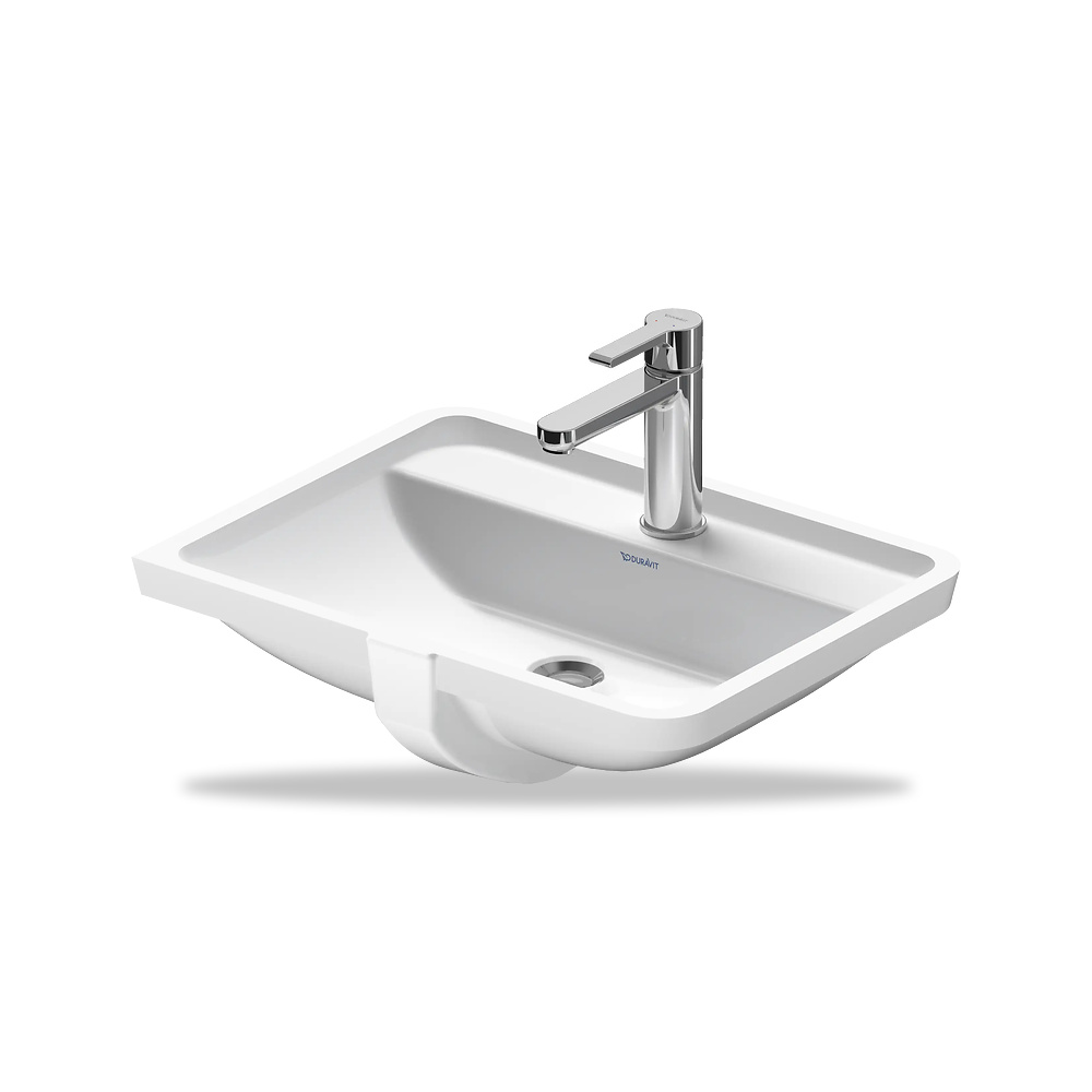 صورة منتج حوض مغسلة خزفي للحمام ديورافيت (Duravit) سلسلة Starck 3 موديل 0302490000 – مقاس 400 مم × 525 مم × 490 مم - كود الصنف reemco-2027-1153186 - ماركة يباع من خلال reemco - توريد وتصوير حصري لشركة ريمكو القابضة السعودية