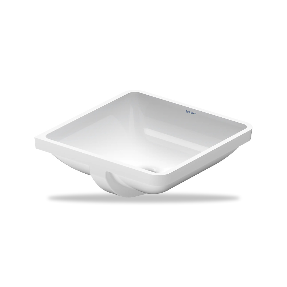 صورة منتج حوض مغسلة خزفي للحمام ديورافيت (Duravit) سلسلة Starck 3 موديل 0305430000 – مقاس 465 مم × 465 مم × 430 مم - كود الصنف reemco-2027-1153191 - ماركة يباع من خلال reemco - توريد وتصوير حصري لشركة ريمكو القابضة السعودية