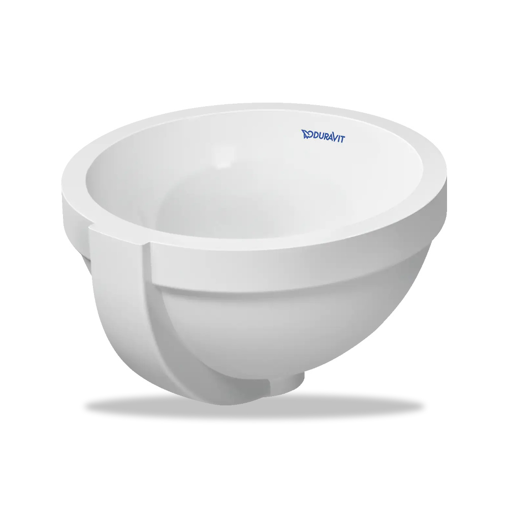 صورة منتج حوض مغسلة خزفي للحمام ديورافيت (Duravit) سلسلة Architec موديل 0319270000 – مقاس 320 مم × 320 مم × 275 مم - كود الصنف reemco-2027-1153202 - ماركة يباع من خلال reemco - توريد وتصوير حصري لشركة ريمكو القابضة السعودية