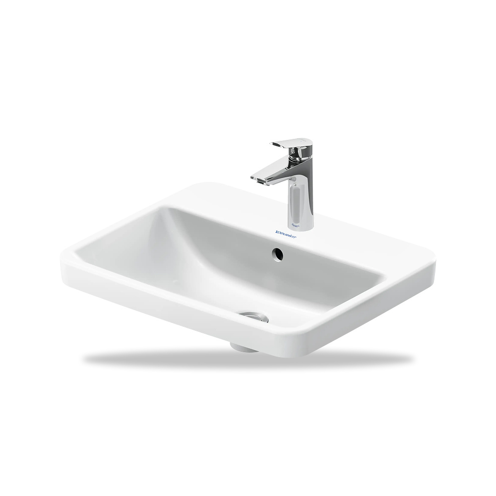 صورة منتج حوض مغسلة خزفي للحمام ديورافيت (Duravit) سلسلة Duravit No.1 موديل 03555500272 – مقاس 435 مم × 550 مم - كود الصنف reemco-2027-1153225 - ماركة يباع من خلال reemco - توريد وتصوير حصري لشركة ريمكو القابضة السعودية