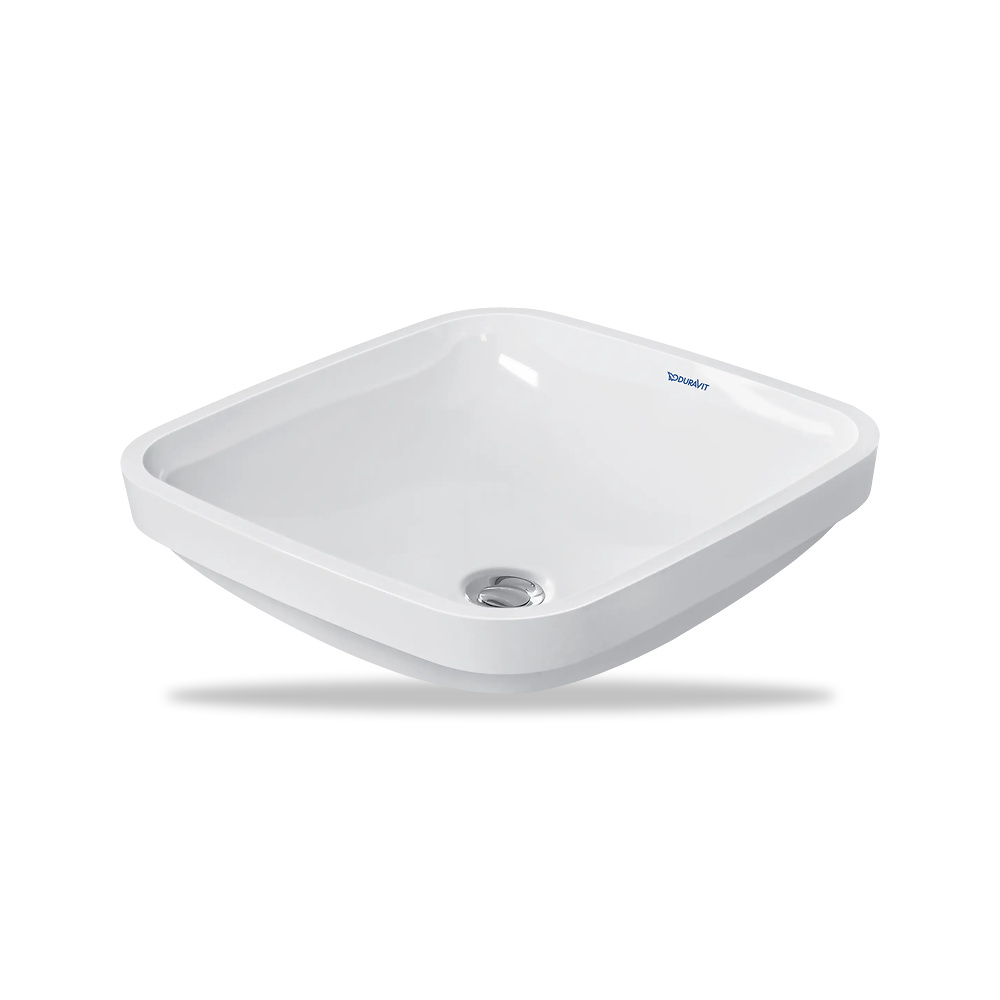 صورة منتج حوض مغسلة خزفي للحمام ديورافيت (Duravit) سلسلة DuraStyle موديل 0373370000 – مقاس 400 مم × 400 مم × 370 مم - كود الصنف reemco-2027-1153229 - ماركة يباع من خلال reemco - توريد وتصوير حصري لشركة ريمكو القابضة السعودية