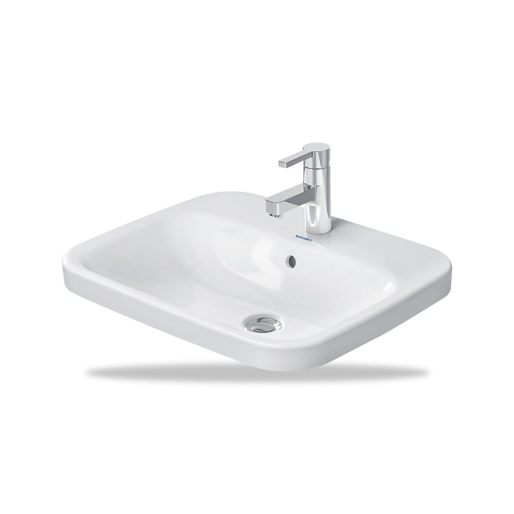 صورة منتج حوض مغسلة خزفي للحمام ديورافيت (Duravit) سلسلة DuraStyle موديل 0374560000 – مقاس 455 مم × 560 مم × 485 مم - كود الصنف reemco-2027-1153230 - ماركة يباع من خلال reemco - توريد وتصوير حصري لشركة ريمكو القابضة السعودية