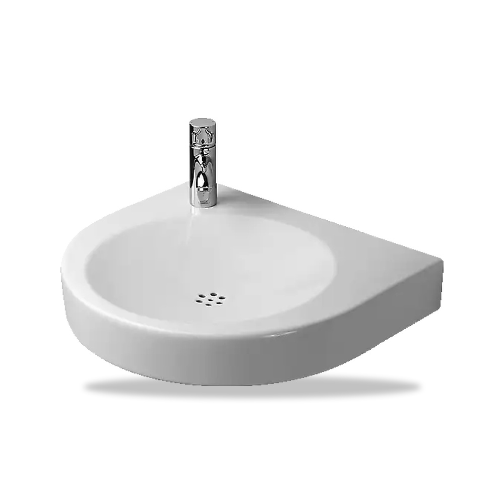 صورة منتج حوض مغسلة خزفي للحمام ديورافيت (Duravit) سلسلة Architec موديل 0443580008 – مقاس 520 مم × 575 مم × 420 مم - كود الصنف reemco-2027-1153253 - ماركة يباع من خلال reemco - توريد وتصوير حصري لشركة ريمكو القابضة السعودية