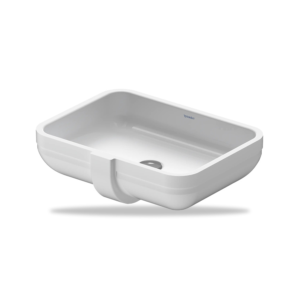 صورة منتج حوض مغسلة خزفي للحمام ديورافيت (Duravit) سلسلة Happy D.2 موديل 0457480000 – مقاس 385 مم × 520 مم × 480 مم - كود الصنف reemco-2027-1153266 - ماركة يباع من خلال reemco - توريد وتصوير حصري لشركة ريمكو القابضة السعودية