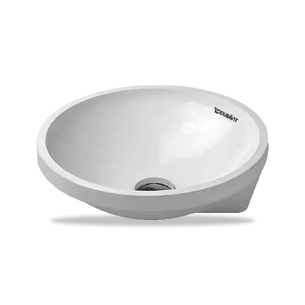 صورة منتج حوض مغسلة خزفي للحمام ديورافيت (Duravit) سلسلة Architec موديل 0463400000 – مقاس 430 مم × 430 مم × 400 مم - كود الصنف reemco-2027-1153267 - ماركة يباع من خلال reemco - توريد وتصوير حصري لشركة ريمكو القابضة السعودية