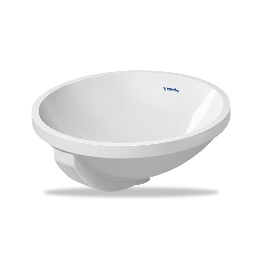صورة منتج حوض مغسلة خزفي للحمام ديورافيت (Duravit) سلسلة Architec موديل 0468400000 – مقاس 400 مم × 400 مم × 400 مم - كود الصنف reemco-2027-1153269 - ماركة يباع من خلال reemco - توريد وتصوير حصري لشركة ريمكو القابضة السعودية