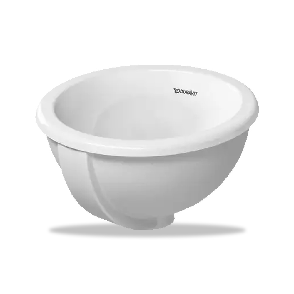 صورة منتج حوض مغسلة خزفي للحمام ديورافيت (Duravit) سلسلة Architec موديل 0473340031 – مقاس 335 مم × 335 مم × 280 مم - كود الصنف reemco-2027-1153271 - ماركة يباع من خلال reemco - توريد وتصوير حصري لشركة ريمكو القابضة السعودية