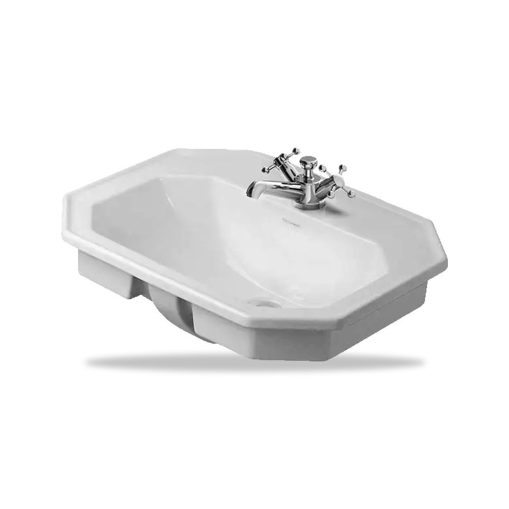 صورة منتج حوض مغسلة خزفي للحمام ديورافيت (Duravit) سلسلة Series 1930 موديل 0476580000 – مقاس 470 مم × 580 مم × 480 مم - كود الصنف reemco-2027-1153272 - ماركة يباع من خلال reemco - توريد وتصوير حصري لشركة ريمكو القابضة السعودية