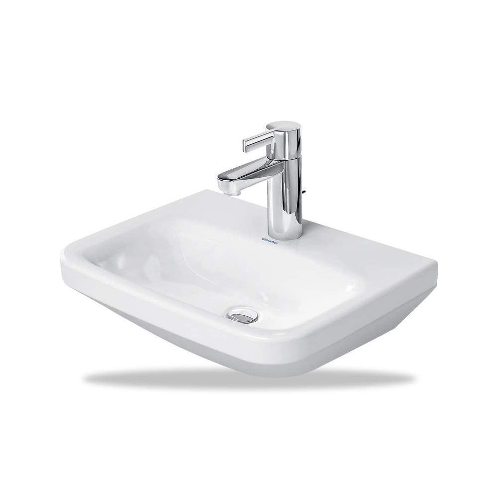 صورة منتج حوض مغسلة خزفي للحمام ديورافيت (Duravit) سلسلة DuraStyle موديل 0708450000 – مقاس 335 مم × 450 مم × 430 مم - كود الصنف reemco-2027-1153282 - ماركة يباع من خلال reemco - توريد وتصوير حصري لشركة ريمكو القابضة السعودية