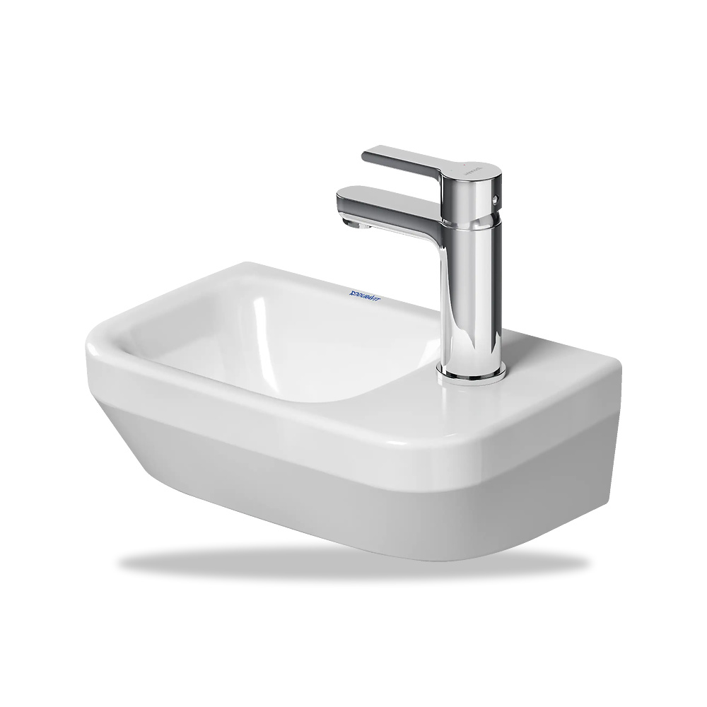 صورة منتج حوض مغسلة خزفي للحمام ديورافيت (Duravit) سلسلة DuraStyle موديل 0713360000 – مقاس 220 مم × 360 مم - كود الصنف reemco-2027-1153286 - ماركة يباع من خلال reemco - توريد وتصوير حصري لشركة ريمكو القابضة السعودية