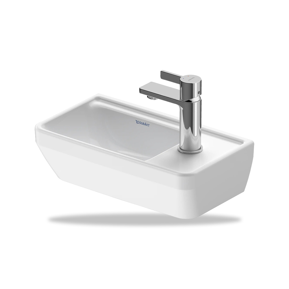 صورة منتج حوض مغسلة خزفي للحمام ديورافيت (Duravit) سلسلة D-Neo موديل 0739400041 – مقاس 220 مم × 400 مم × 260 مم - كود الصنف reemco-2027-1153298 - ماركة يباع من خلال reemco - توريد وتصوير حصري لشركة ريمكو القابضة السعودية
