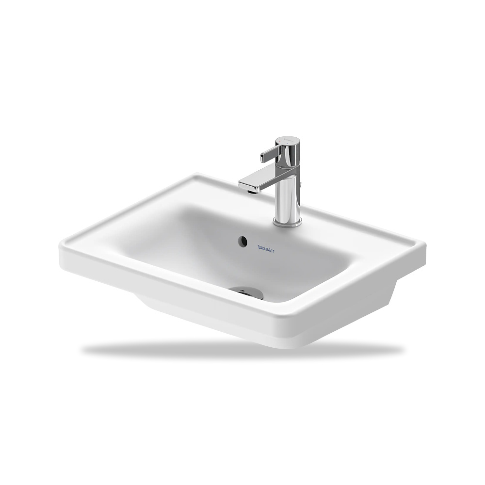 صورة منتج حوض مغسلة خزفي للحمام ديورافيت (Duravit) سلسلة D-Neo موديل 0742503200 – مقاس 400 مم × 500 مم × 425 مم - كود الصنف reemco-2027-1153299 - ماركة يباع من خلال reemco - توريد وتصوير حصري لشركة ريمكو القابضة السعودية