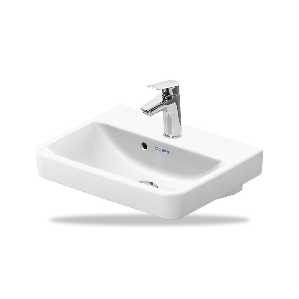 صورة منتج حوض مغسلة خزفي للحمام ديورافيت (Duravit) سلسلة Duravit No.1 موديل 07434500002 – مقاس 350 مم × 450 مم - كود الصنف reemco-2027-1153300 - ماركة يباع من خلال reemco - توريد وتصوير حصري لشركة ريمكو القابضة السعودية