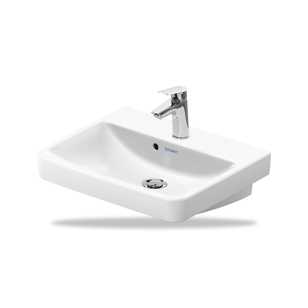 صورة منتج حوض مغسلة خزفي للحمام ديورافيت (Duravit) سلسلة Duravit No.1 موديل 07435000002 – مقاس 400 مم × 500 مم - كود الصنف reemco-2027-1153301 - ماركة يباع من خلال reemco - توريد وتصوير حصري لشركة ريمكو القابضة السعودية