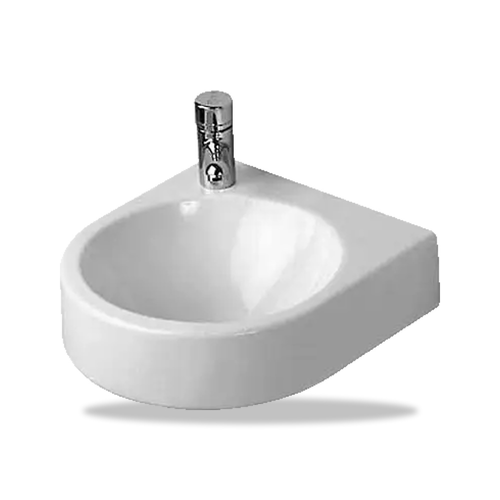 صورة منتج حوض مغسلة خزفي للحمام ديورافيت (Duravit) سلسلة Architec موديل 0766350009 – مقاس 380 مم × 360 مم × 295 مم - كود الصنف reemco-2027-1153309 - ماركة يباع من خلال reemco - توريد وتصوير حصري لشركة ريمكو القابضة السعودية