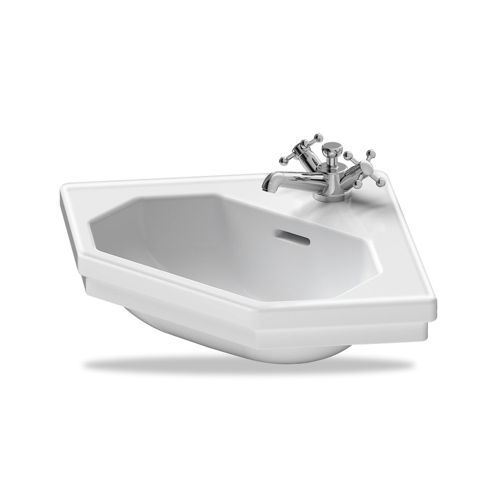 صورة منتج حوض مغسلة خزفي للحمام ديورافيت (Duravit) سلسلة Series 1930 موديل 0793420000 – مقاس 450 مم × 595 مم × 385 مم - كود الصنف reemco-2027-1153311 - ماركة يباع من خلال reemco - توريد وتصوير حصري لشركة ريمكو القابضة السعودية