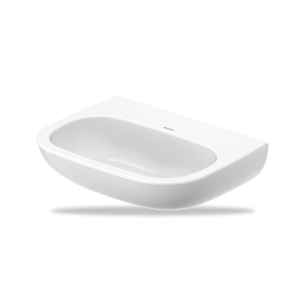 صورة منتج حوض مغسلة خزفي للحمام ديورافيت (Duravit) سلسلة D-Code موديل 23116000702 – مقاس 460 مم × 600 مم × 520 مم - كود الصنف reemco-2027-1153319 - ماركة يباع من خلال reemco - توريد وتصوير حصري لشركة ريمكو القابضة السعودية