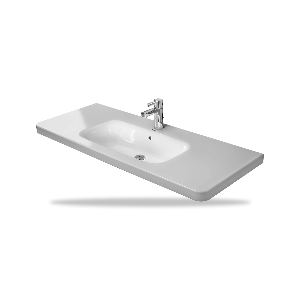 صورة منتج حوض مغسلة خزفي للحمام ديورافيت (Duravit) سلسلة DuraStyle موديل 2320120000 – مقاس 480 مم × 1200 مم × 580 مم - كود الصنف reemco-2027-1153335 - ماركة يباع من خلال reemco - توريد وتصوير حصري لشركة ريمكو القابضة السعودية