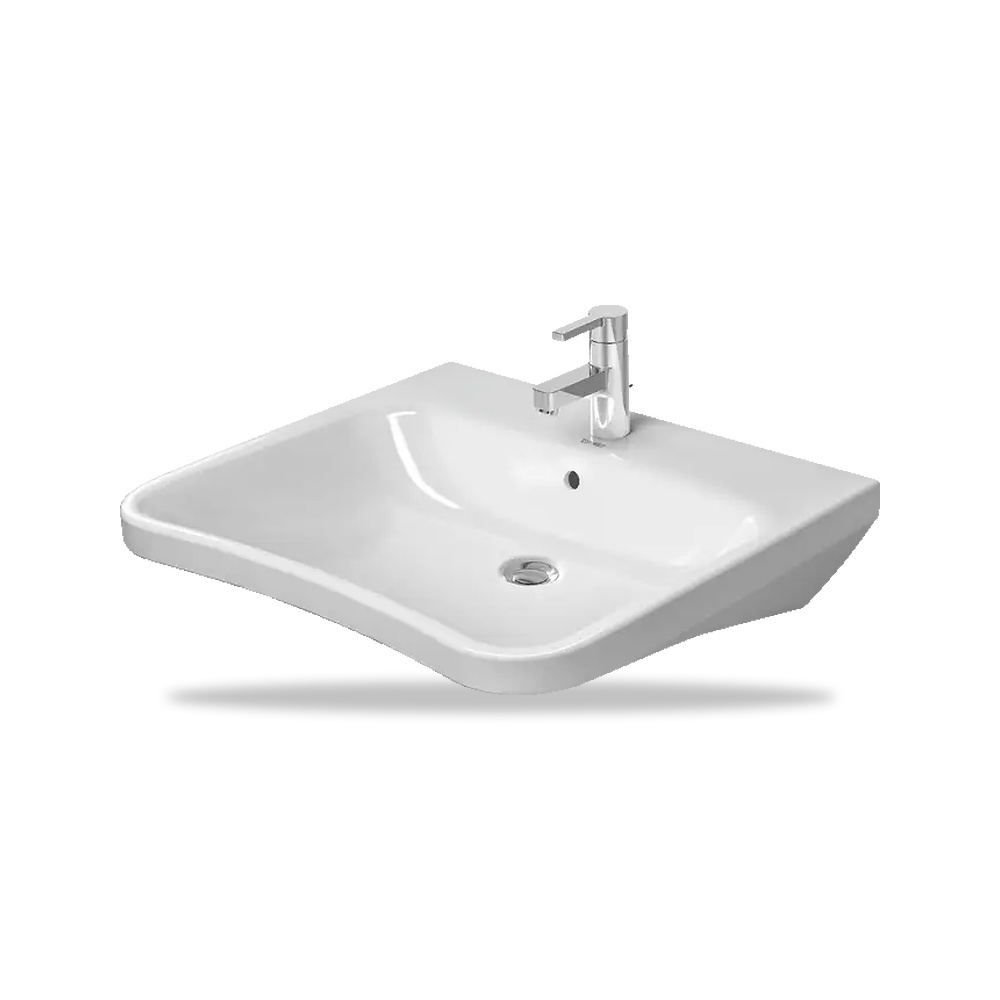 صورة منتج حوض مغسلة خزفي للحمام ديورافيت (Duravit) سلسلة DuraStyle موديل 2329650000 – مقاس 570 مم × 650 مم × 600 مم - كود الصنف reemco-2027-1153343 - ماركة يباع من خلال reemco - توريد وتصوير حصري لشركة ريمكو القابضة السعودية