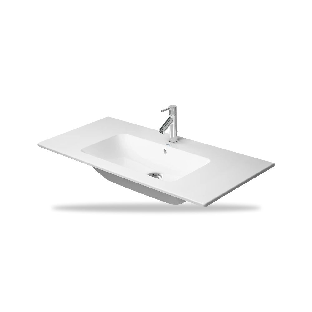صورة منتج حوض مغسلة خزفي للحمام ديورافيت (Duravit) سلسلة ME by Starck موديل 233610AA60 – مقاس 490 مم × 1030 مم × 620 مم - كود الصنف reemco-2027-1153348 - ماركة يباع من خلال reemco - توريد وتصوير حصري لشركة ريمكو القابضة السعودية