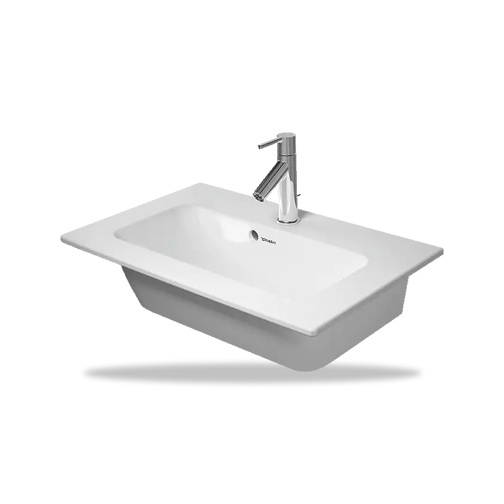 صورة منتج حوض مغسلة خزفي للحمام ديورافيت (Duravit) سلسلة ME by Starck موديل 234263AC00 – مقاس 400 مم × 630 مم × 480 مم - كود الصنف reemco-2027-1153361 - ماركة يباع من خلال reemco - توريد وتصوير حصري لشركة ريمكو القابضة السعودية
