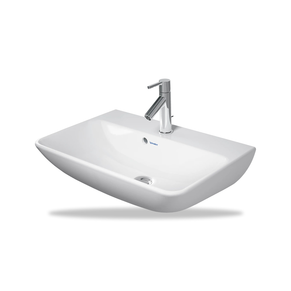 صورة منتج حوض مغسلة خزفي للحمام ديورافيت (Duravit) سلسلة ME by Starck موديل 234360AC00 – مقاس 400 مم × 600 مم × 570 مم - كود الصنف reemco-2027-1153363 - ماركة يباع من خلال reemco - توريد وتصوير حصري لشركة ريمكو القابضة السعودية