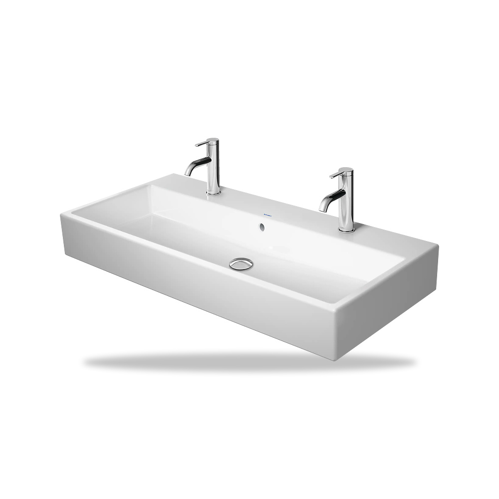 صورة منتج حوض مغسلة خزفي للحمام ديورافيت (Duravit) سلسلة Vero Air موديل 2350100024 – مقاس 470 مم × 1000 مم × 950 مم - كود الصنف reemco-2027-1153369 - ماركة يباع من خلال reemco - توريد وتصوير حصري لشركة ريمكو القابضة السعودية