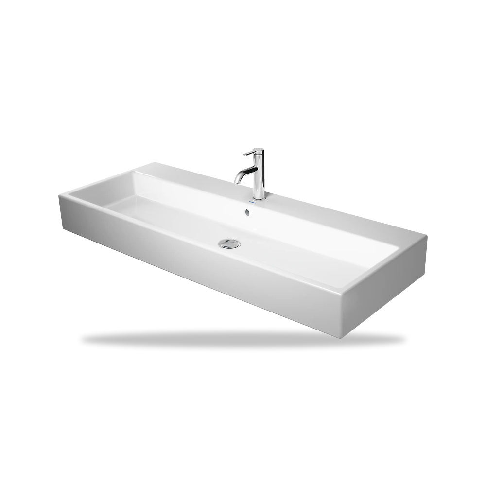 صورة منتج حوض مغسلة خزفي للحمام ديورافيت (Duravit) سلسلة Vero Air موديل 2350120027 – مقاس 470 مم × 1200 مم × 1150 مم - كود الصنف reemco-2027-1153370 - ماركة يباع من خلال reemco - توريد وتصوير حصري لشركة ريمكو القابضة السعودية