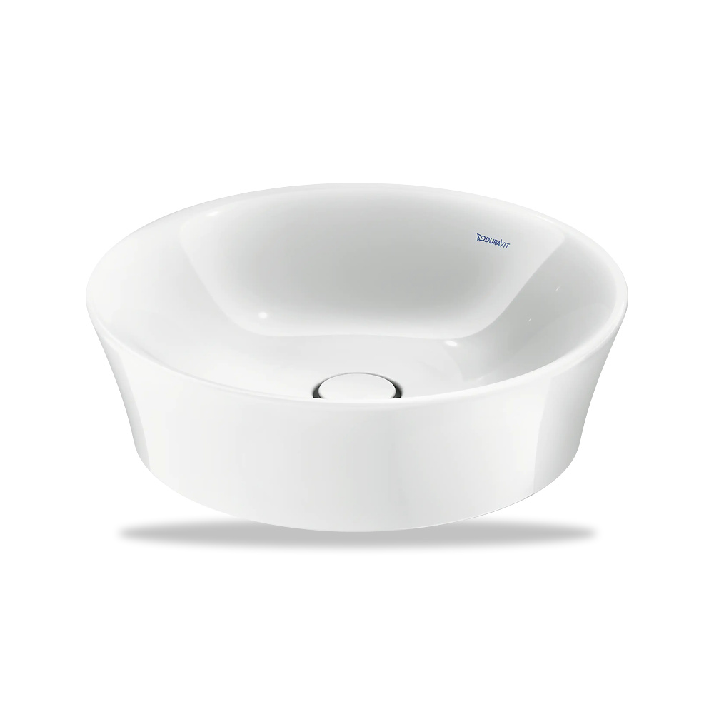صورة منتج حوض مغسلة خزفي للحمام ديورافيت (Duravit) سلسلة White Tulip موديل 2365500070 – مقاس 500 مم × 500 مم × 500 مم - كود الصنف reemco-2027-1153396 - ماركة يباع من خلال reemco - توريد وتصوير حصري لشركة ريمكو القابضة السعودية