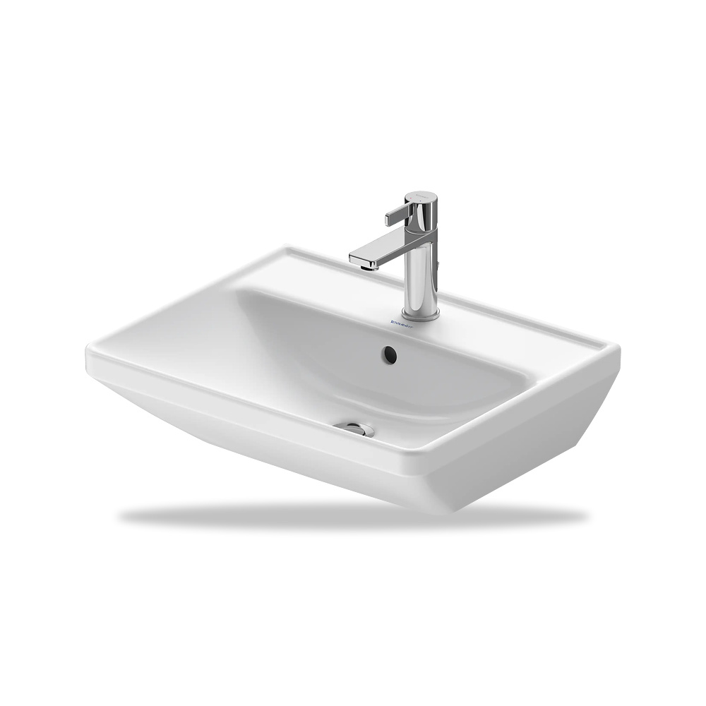 صورة منتج حوض مغسلة خزفي للحمام ديورافيت (Duravit) سلسلة D-Neo موديل 2366550000 – مقاس 440 مم × 550 مم × 525 مم - كود الصنف reemco-2027-1153397 - ماركة يباع من خلال reemco - توريد وتصوير حصري لشركة ريمكو القابضة السعودية