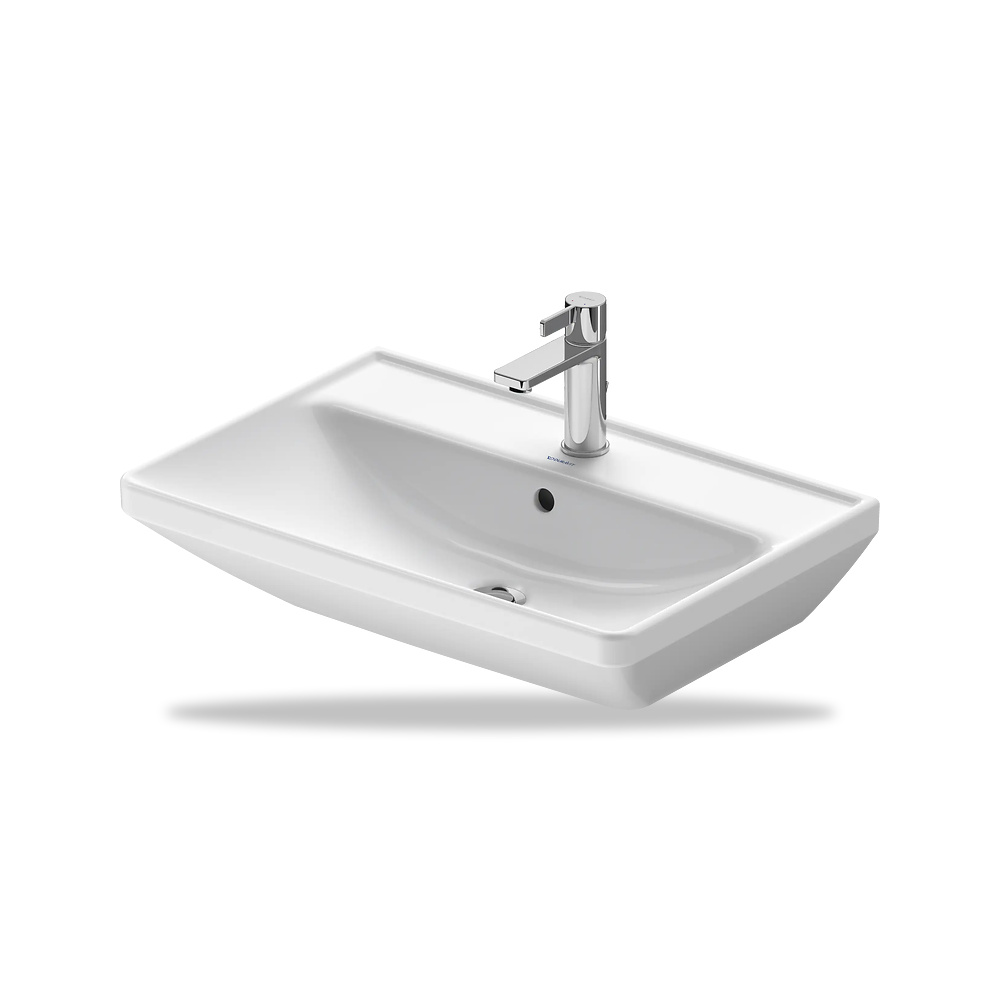 صورة منتج حوض مغسلة خزفي للحمام ديورافيت (Duravit) سلسلة D-Neo موديل 2366650000 – مقاس 440 مم × 650 مم × 625 مم - كود الصنف reemco-2027-1153399 - ماركة يباع من خلال reemco - توريد وتصوير حصري لشركة ريمكو القابضة السعودية