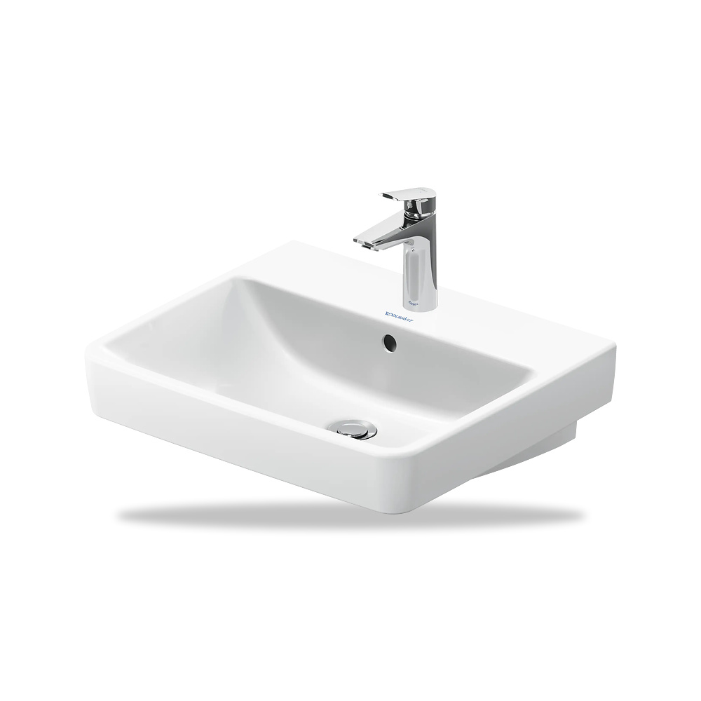 صورة منتج حوض مغسلة خزفي للحمام ديورافيت (Duravit) سلسلة Duravit No.1 موديل 23755500002 – مقاس 460 مم × 550 مم - كود الصنف reemco-2027-1153415 - ماركة يباع من خلال reemco - توريد وتصوير حصري لشركة ريمكو القابضة السعودية