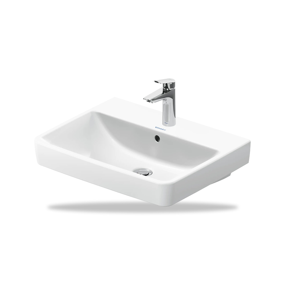 صورة منتج حوض مغسلة خزفي للحمام ديورافيت (Duravit) سلسلة Duravit No.1 موديل 23756000002 – مقاس 460 مم × 600 مم - كود الصنف reemco-2027-1153416 - ماركة يباع من خلال reemco - توريد وتصوير حصري لشركة ريمكو القابضة السعودية