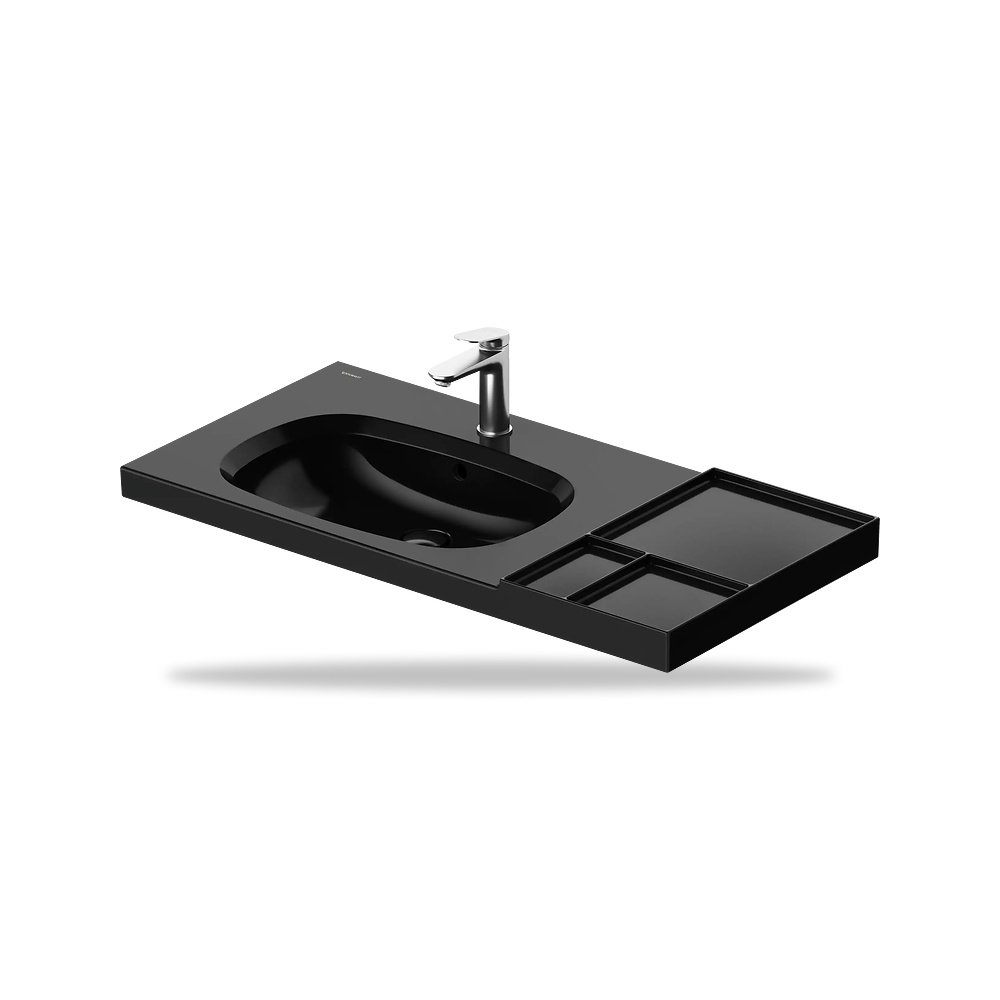 صورة منتج حوض مغسلة خزفي للحمام ديورافيت (Duravit) سلسلة Aurena موديل 239110AB00 – مقاس 500 مم × 1000 مم - كود الصنف reemco-2027-1153440 - ماركة يباع من خلال reemco - توريد وتصوير حصري لشركة ريمكو القابضة السعودية
