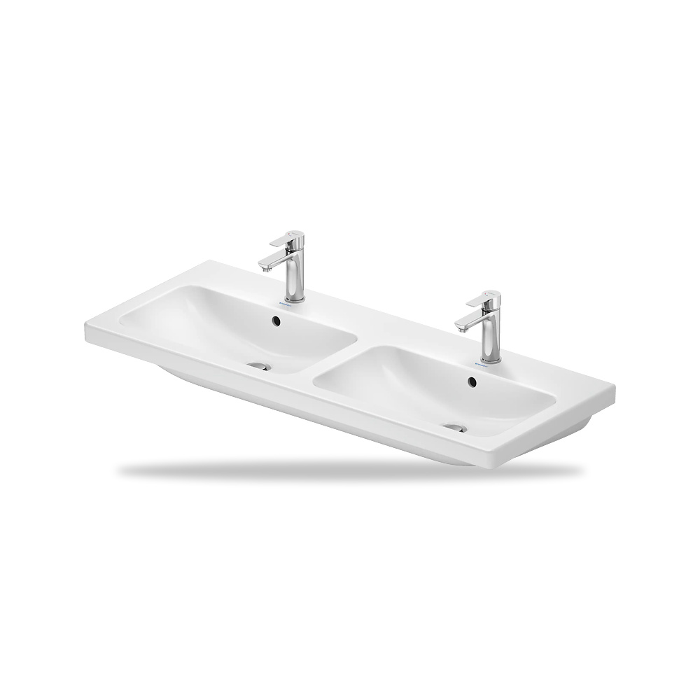 صورة منتج حوض مغسلة خزفي للحمام ديورافيت (Duravit) سلسلة D-Code موديل 24001200002 – مقاس 480 مم × 1200 مم × 525 مم - كود الصنف reemco-2027-1153453 - ماركة يباع من خلال reemco - توريد وتصوير حصري لشركة ريمكو القابضة السعودية