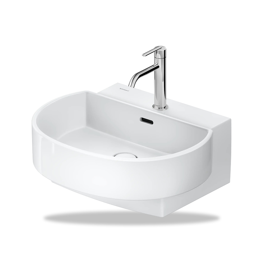 صورة منتج حوض مغسلة خزفي للحمام ديورافيت (Duravit) سلسلة Balcoon موديل 241155AA00 – مقاس 480 مم × 550 مم - كود الصنف reemco-2027-1153458 - ماركة يباع من خلال reemco - توريد وتصوير حصري لشركة ريمكو القابضة السعودية