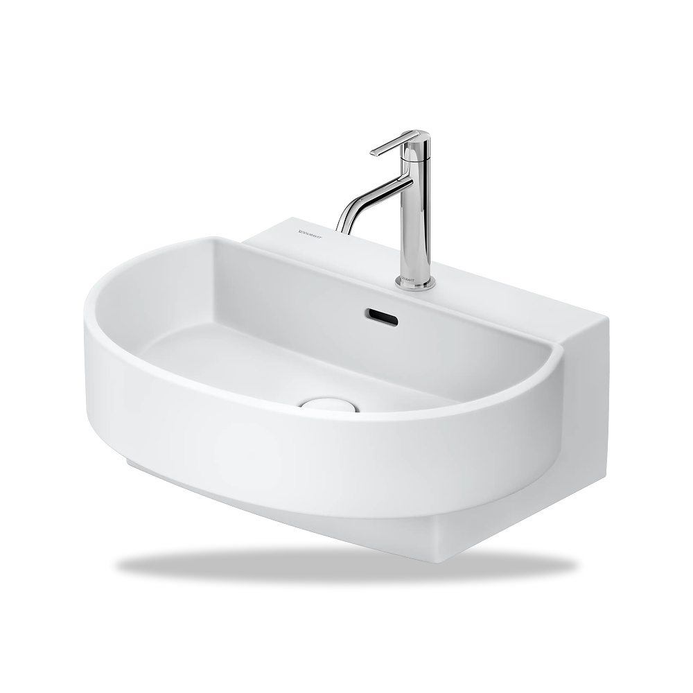 صورة منتج حوض مغسلة خزفي للحمام ديورافيت (Duravit) سلسلة Balcoon موديل 241160AC00 – مقاس 480 مم × 600 مم - كود الصنف reemco-2027-1153459 - ماركة يباع من خلال reemco - توريد وتصوير حصري لشركة ريمكو القابضة السعودية