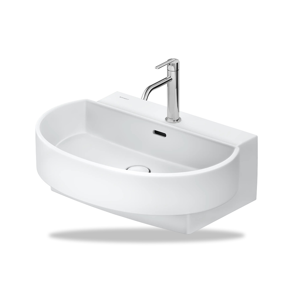 صورة منتج حوض مغسلة خزفي للحمام ديورافيت (Duravit) سلسلة Balcoon موديل 241165AC00 – مقاس 480 مم × 650 مم - كود الصنف reemco-2027-1153460 - ماركة يباع من خلال reemco - توريد وتصوير حصري لشركة ريمكو القابضة السعودية