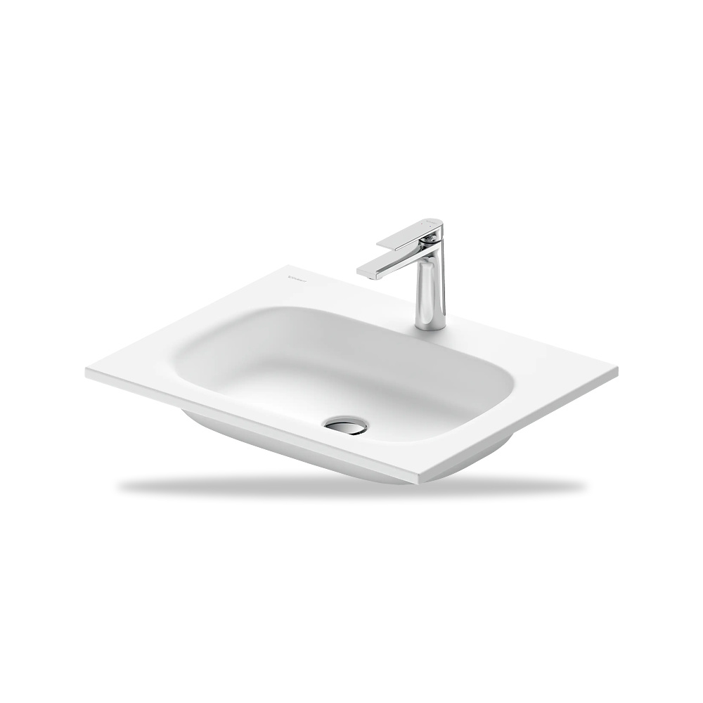صورة منتج حوض مغسلة خزفي للحمام ديورافيت (Duravit) سلسلة Sivida موديل 2650003200 – مقاس 485 مم × 620 مم × 480 مم - كود الصنف reemco-2027-1153465 - ماركة يباع من خلال reemco - توريد وتصوير حصري لشركة ريمكو القابضة السعودية
