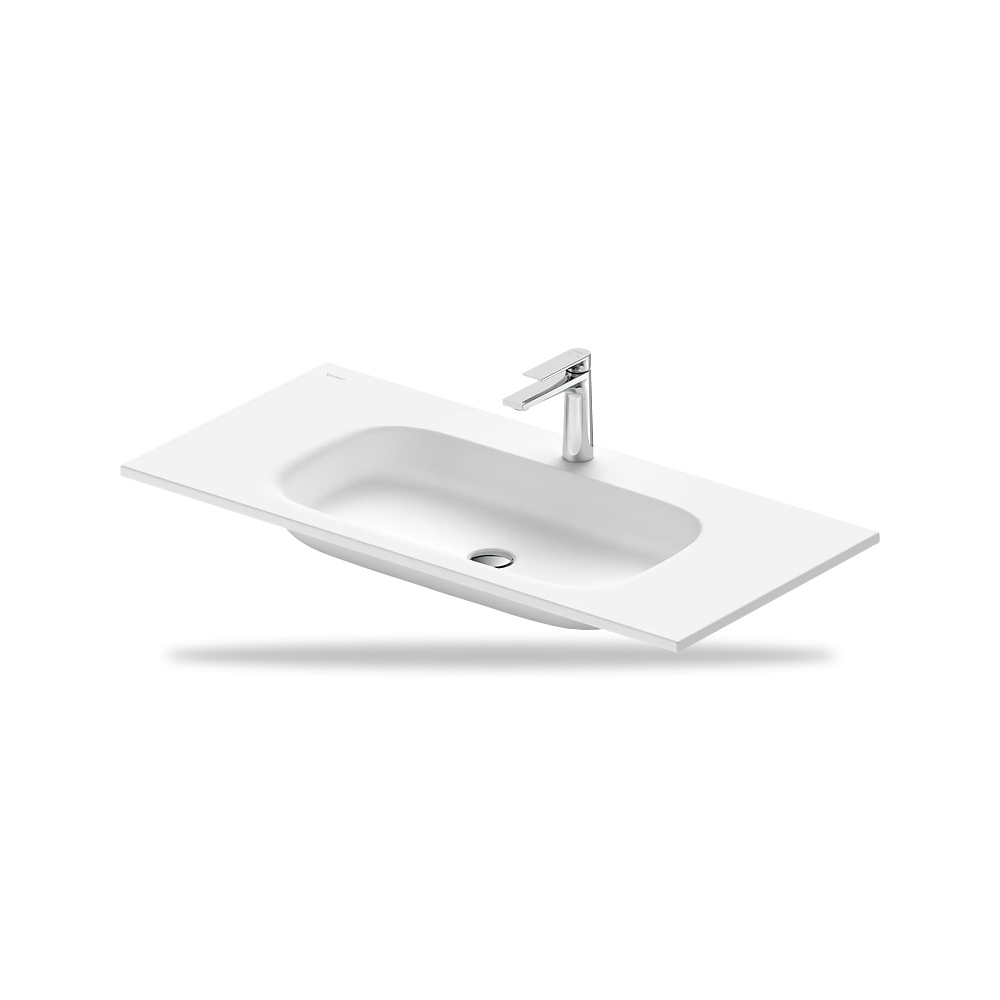 صورة منتج حوض مغسلة خزفي للحمام ديورافيت (Duravit) سلسلة Sivida موديل 2650023200 – مقاس 485 مم × 1020 مم × 620 مم - كود الصنف reemco-2027-1153467 - ماركة يباع من خلال reemco - توريد وتصوير حصري لشركة ريمكو القابضة السعودية