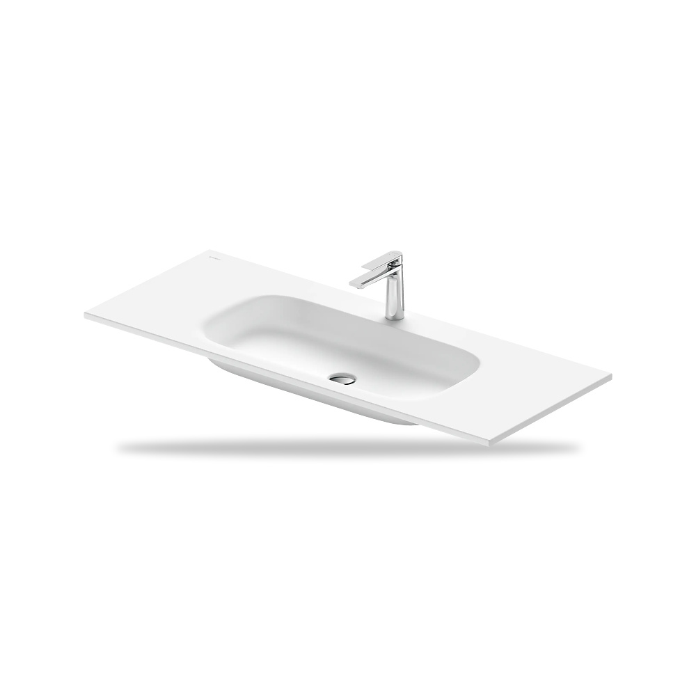 صورة منتج حوض مغسلة خزفي للحمام ديورافيت (Duravit) سلسلة Sivida موديل 2650033200 – مقاس 485 مم × 1220 مم × 680 مم - كود الصنف reemco-2027-1153468 - ماركة يباع من خلال reemco - توريد وتصوير حصري لشركة ريمكو القابضة السعودية