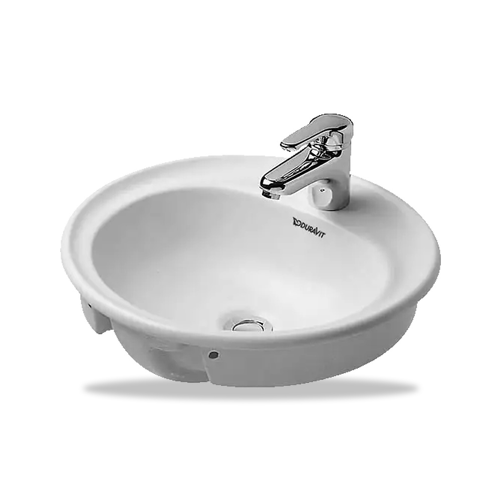 صورة منتج حوض مغسلة خزفي للحمام ديورافيت (Duravit) سلسلة Duravit موديل 5220480000 – مقاس 480 مم × 480 مم × 375 مم - كود الصنف reemco-2027-1153505 - ماركة يباع من خلال reemco - توريد وتصوير حصري لشركة ريمكو القابضة السعودية