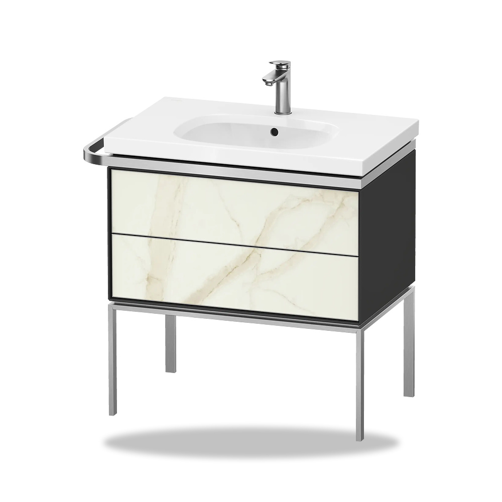 صورة منتج وحدة وخزانة مغسلة وأثاث حمام ديورافيت (Duravit) سلسلة Aurena موديل AU4572066580000 – مقاس 492 مم × 784 مم × 802 مم - كود الصنف reemco-2027-1153519 - ماركة يباع من خلال reemco - توريد وتصوير حصري لشركة ريمكو القابضة السعودية