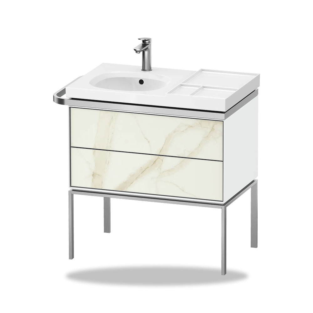 صورة منتج وحدة وخزانة مغسلة وأثاث حمام ديورافيت (Duravit) سلسلة Aurena موديل AU4574066850000 – مقاس 492 مم × 784 مم × 802 مم - كود الصنف reemco-2027-1153521 - ماركة يباع من خلال reemco - توريد وتصوير حصري لشركة ريمكو القابضة السعودية