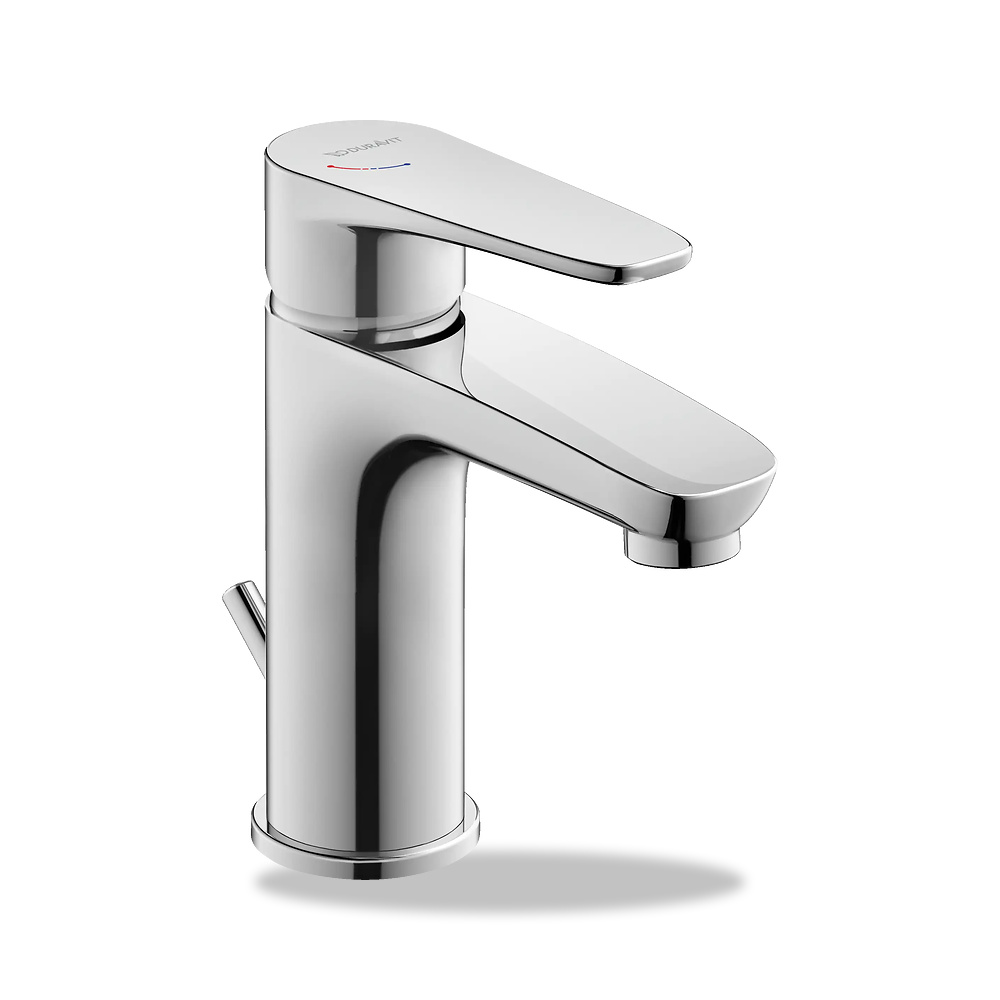صورة منتج حوض مغسلة خزفي للحمام ديورافيت (Duravit) سلسلة B.1 موديل B11013001010 – مقاس 155 مم - كود الصنف reemco-2027-1153540 - ماركة يباع من خلال reemco - توريد وتصوير حصري لشركة ريمكو القابضة السعودية