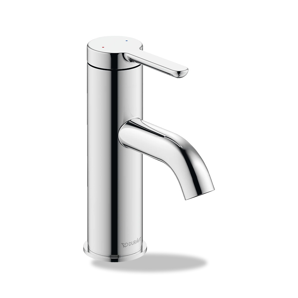 صورة منتج حوض مغسلة خزفي للحمام ديورافيت (Duravit) سلسلة C.1 موديل C11010002010 – مقاس 155 مم - كود الصنف reemco-2027-1153594 - ماركة يباع من خلال reemco - توريد وتصوير حصري لشركة ريمكو القابضة السعودية