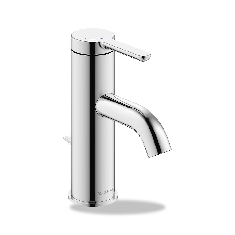 صورة منتج حوض مغسلة خزفي للحمام ديورافيت (Duravit) سلسلة C.1 موديل C11013001010 – مقاس 155 مم - كود الصنف reemco-2027-1153595 - ماركة يباع من خلال reemco - توريد وتصوير حصري لشركة ريمكو القابضة السعودية