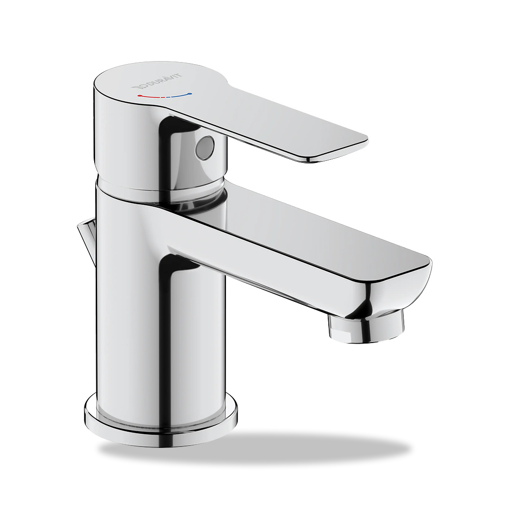 صورة منتج حوض مغسلة خزفي للحمام ديورافيت (Duravit) سلسلة D-Code موديل DC1013001010 – مقاس 125 مم - كود الصنف reemco-2027-1153633 - ماركة يباع من خلال reemco - توريد وتصوير حصري لشركة ريمكو القابضة السعودية