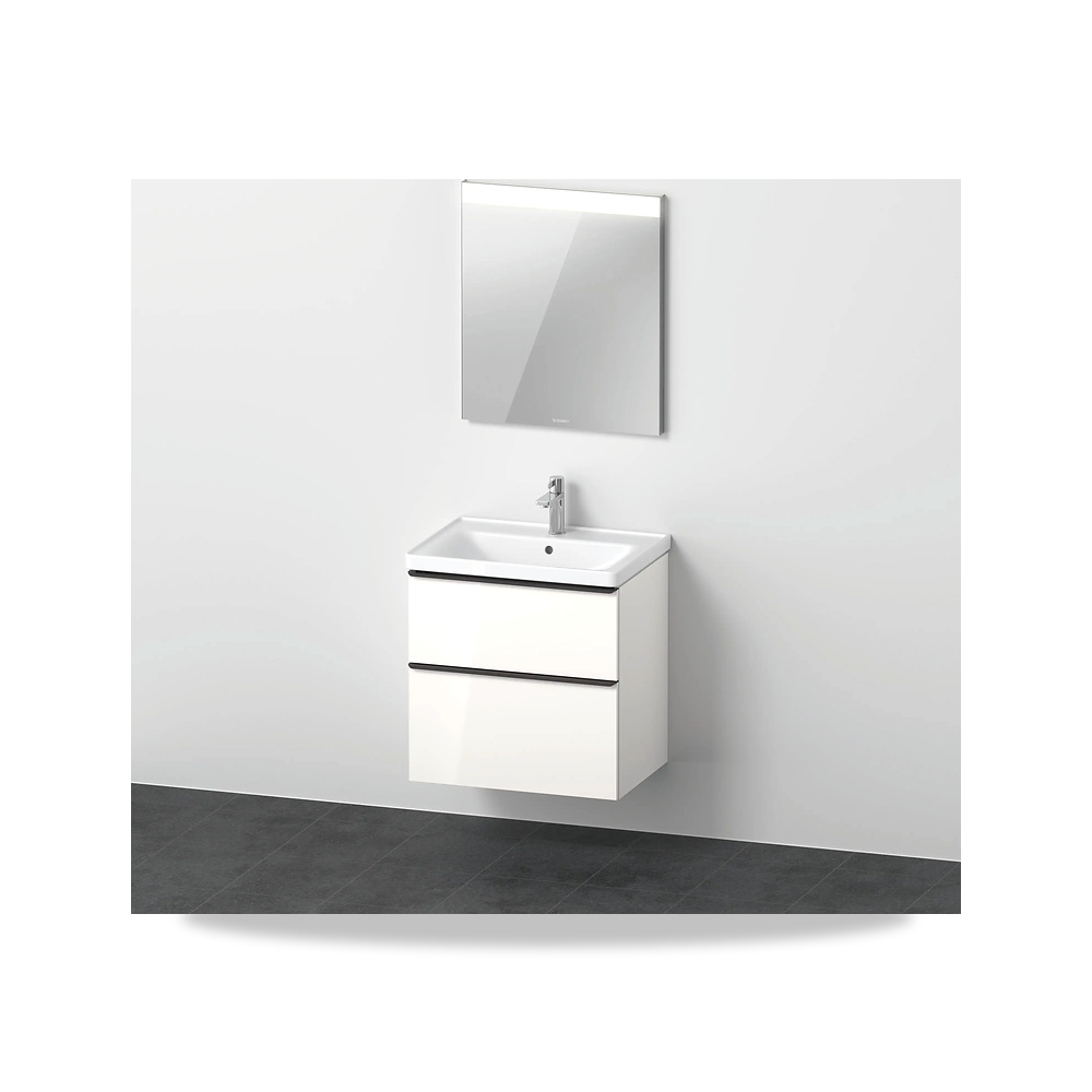 صورة منتج حوض مغسلة خزفي للحمام ديورافيت (Duravit) سلسلة D-Neo موديل DE011202222 – مقاس 480 مم × 650 مم × 2000 مم - كود الصنف reemco-2027-1153648 - ماركة يباع من خلال reemco - توريد وتصوير حصري لشركة ريمكو القابضة السعودية