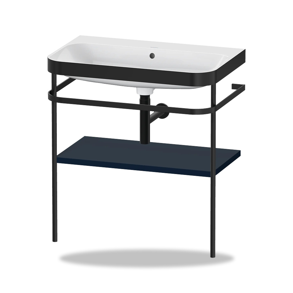 صورة منتج تجهيزات وأدوات صحية للحمام ديورافيت (Duravit) سلسلة Happy D.2 موديل HP4737N9898 – مقاس 490 مم × 775 مم × 850 مم - كود الصنف reemco-2027-1153803 - ماركة يباع من خلال reemco - توريد وتصوير حصري لشركة ريمكو القابضة السعودية